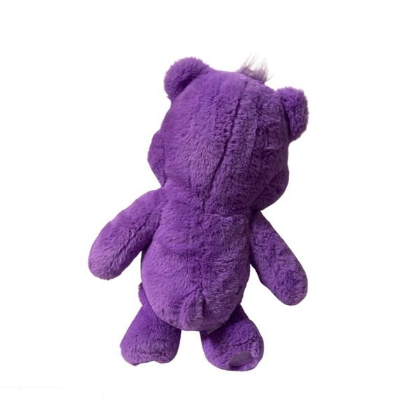 Care Bears Plush Purple Share Bear Stuffed Animal Unlock The Magic Toy Basic Fun - Picture 2 of 12